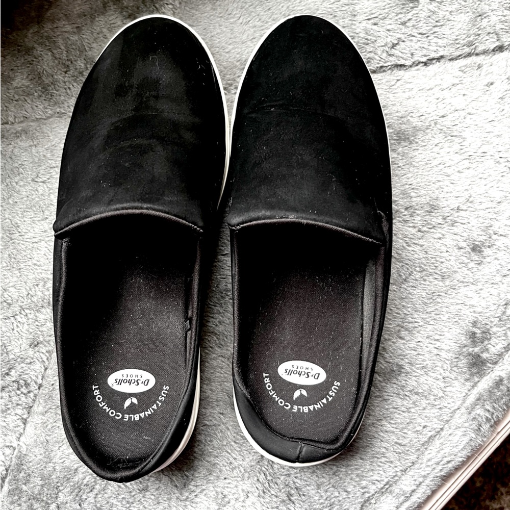 Dr. Scholl's Black Slip-On Sneakers